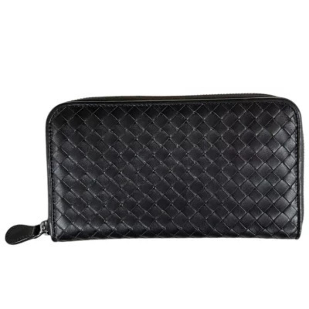 Bottega Veneta Intrecciato Long Wallet Leather Bottega Veneta
